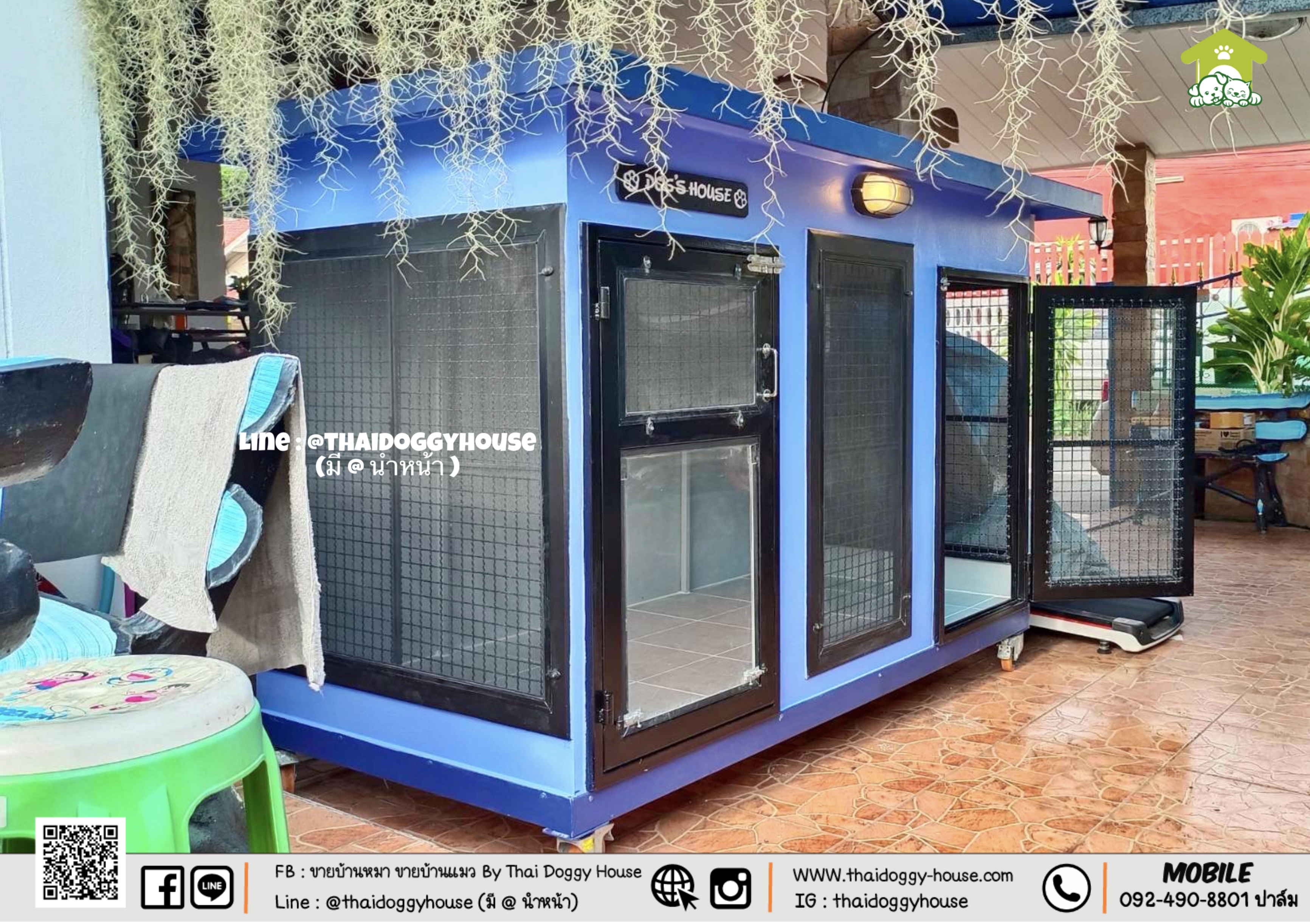 บ้านหมา บ้านแมว " 𝐁𝐎𝐗 𝐒𝐓𝐘𝐋𝐄 𝐁𝐘 𝐓𝐇𝐀𝐈 𝐃𝐎𝐆𝐆𝐘 𝐇𝐎𝐔𝐒𝐄 " &#x