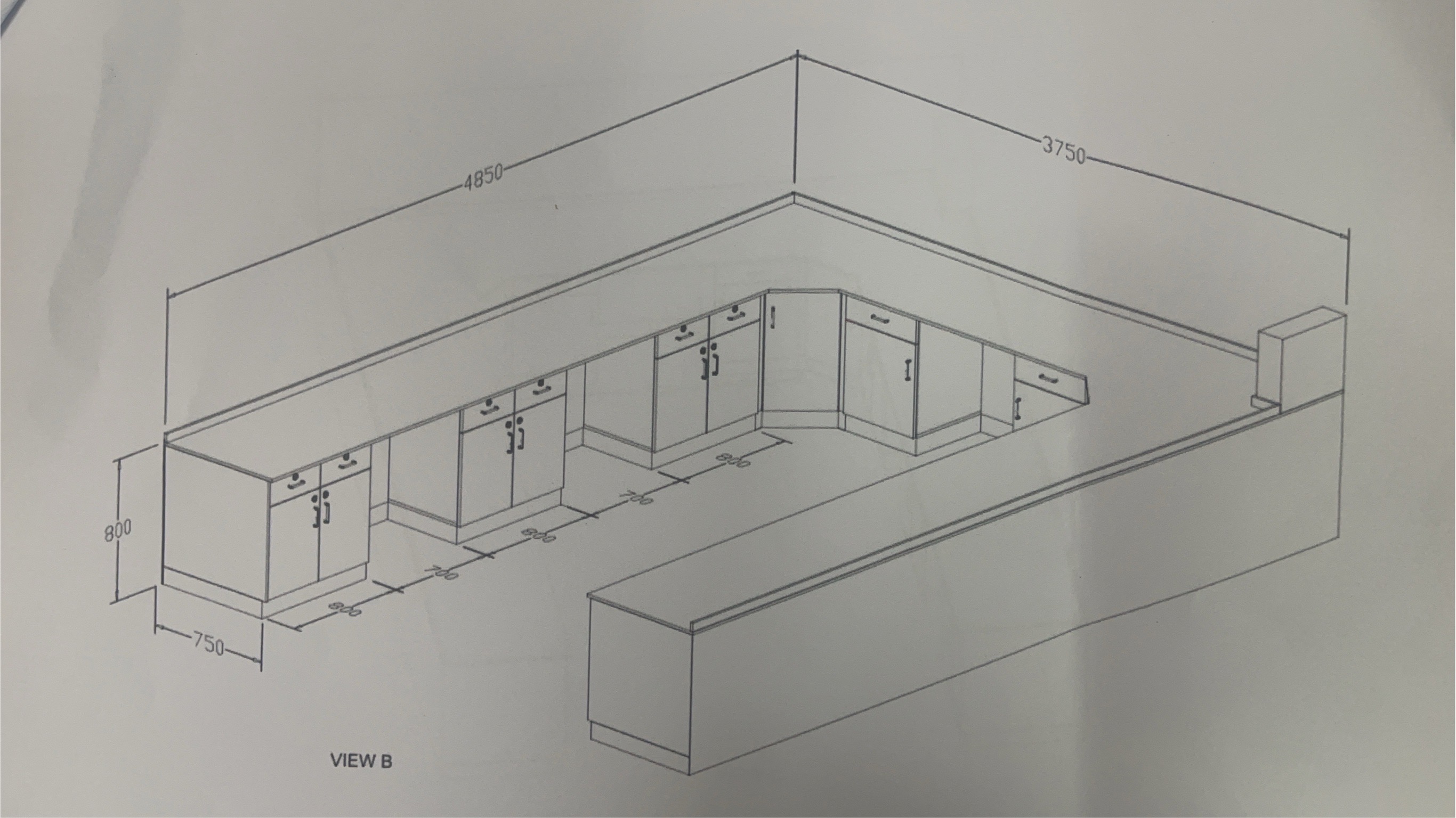 ชุดโต๊ะแล็บวิทยาศาสตร์/โต๊ะปฏิบัติการ/โต๊ะห้องแล็บ
