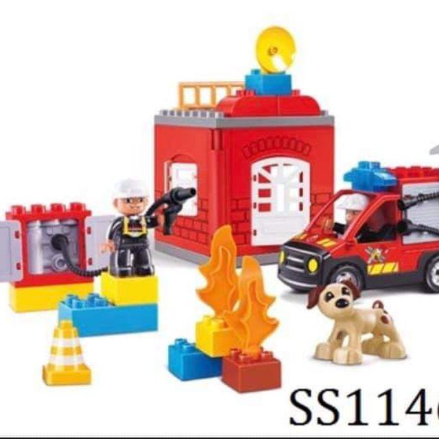 5035 ของเล่นบล็อกตัวต่อดับเพลิง กล่องละ