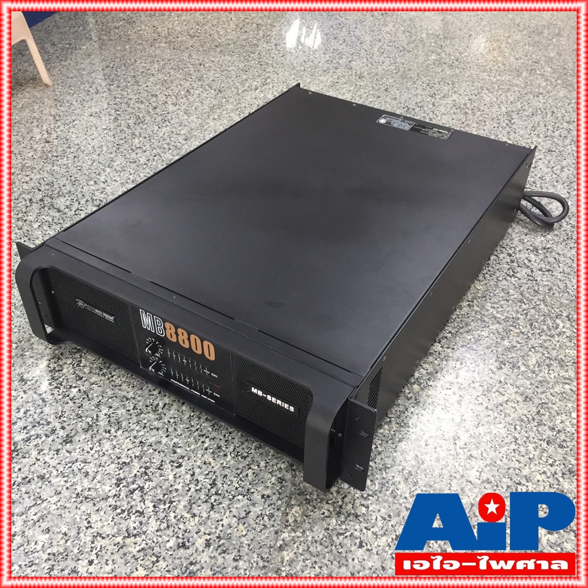 PROEUROTECH MB-8800 POWERAMP เครื่องขยายเสียง PROEUROTECH MB-8800 MB8800 MB 8800 เอไอ-ไพศาล