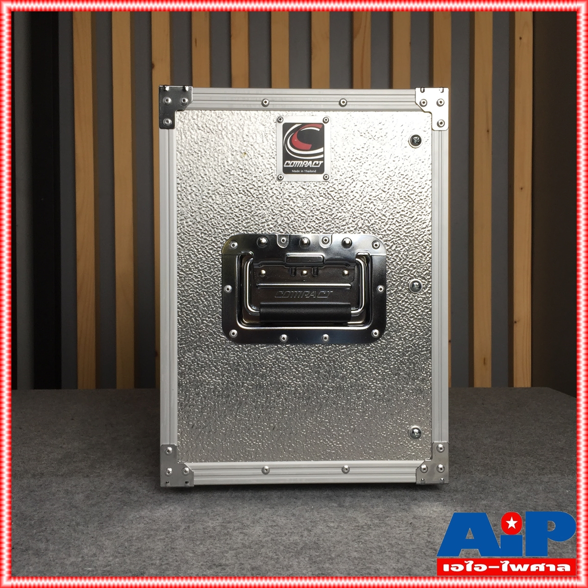 COMPACT EL-8 RACK สีเงิน เปลือยหน้า-หลัง (ไม่มีฝาปิด) ลึก11นิ้ว คอมแพ็ค แร็ค EL8 แร็คเครื่องเสียง แร็คเปลือย แร็คแอมป์