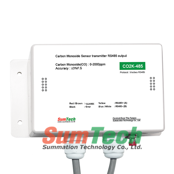 Carbon monoxide 0-2000ppm RS485