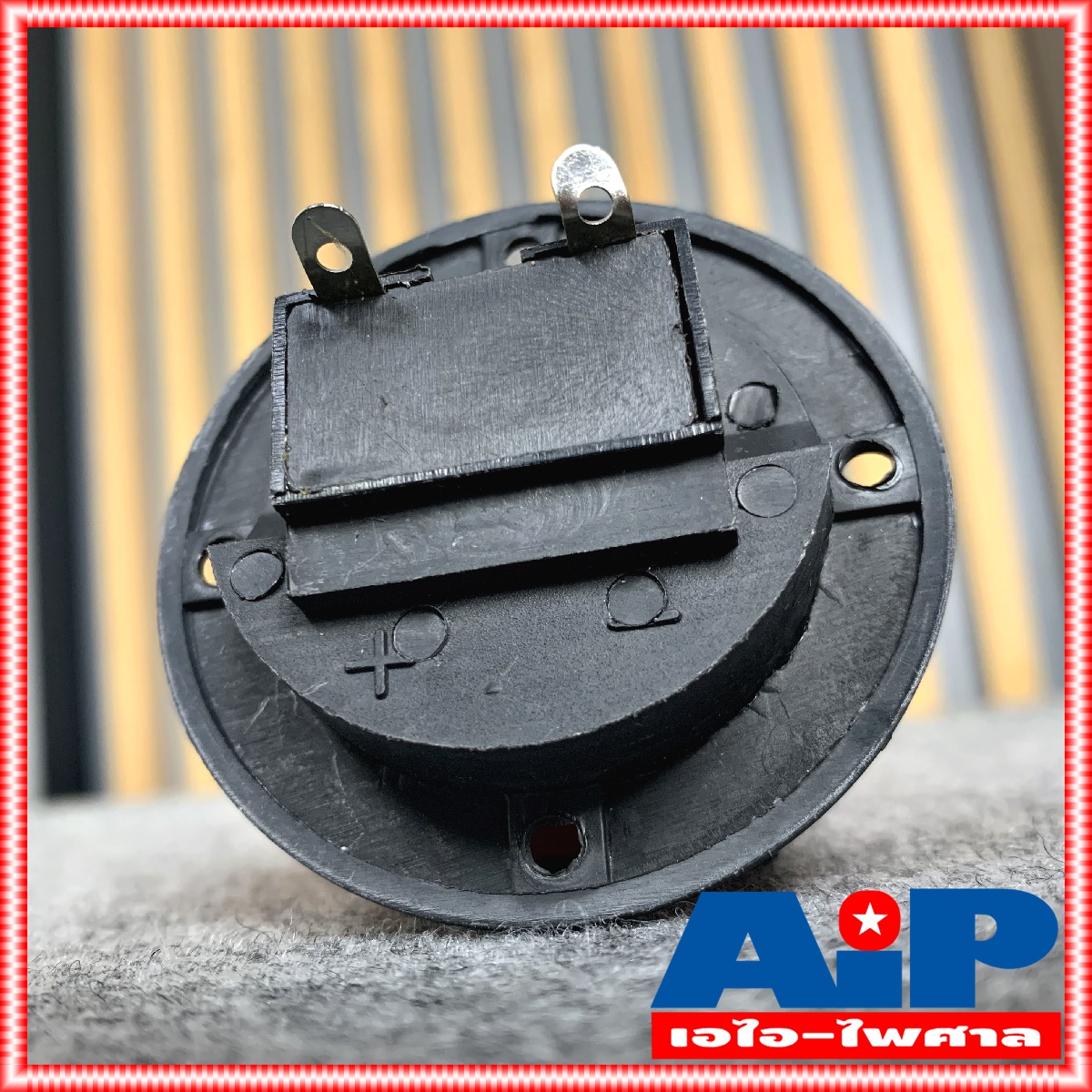 แท๊ปลำโพง2P กลมเล็ก 65MM อุปกรณ์ตู้ลำโพง แท๊ป 2P แท๊ปกลม แท๊ปลำโพงพลาสติก แท๊ปลำโพงแบบหนีบ แท๊ปกลมเล็ก6.5ซม. เอไอ-ไพศาล