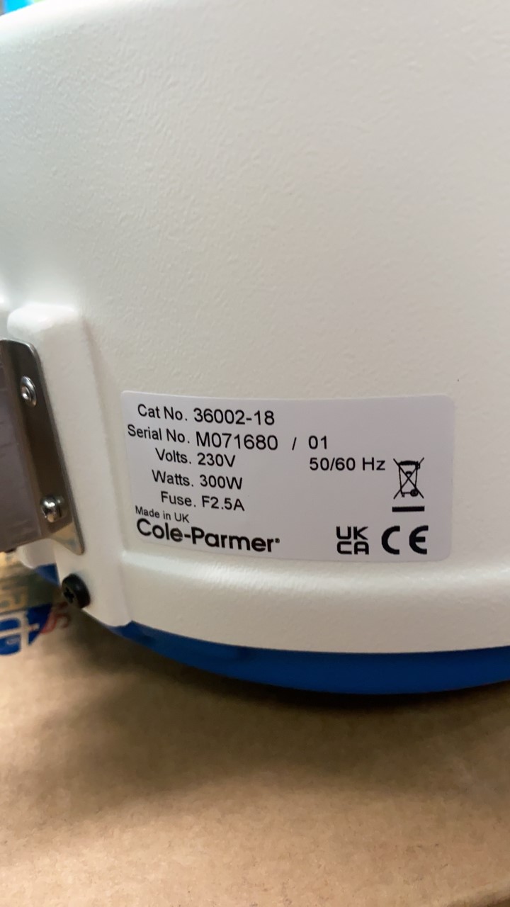 เตาหลุมให้ความร้อน -Cole Parmer