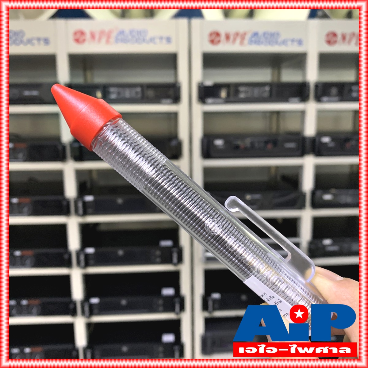 กล่อง50แท่ง ตะกั่วปากกา 1.2 มม. ยาว 3 ม. อุลตร้าคอร์ ตะกั่วบัดกรี ปากกา Ultracore Alloy 60/40 ความยาว 3 เมตร SOLDER PEN