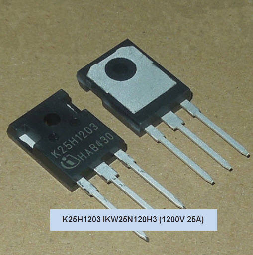 IGBT K25H1203 IKW25N120H3 1200V 25A (TO-247)