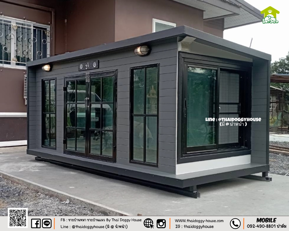 บ้านหมา บ้านแมว " 𝐁𝐎𝐗 𝐒𝐓𝐘𝐋𝐄 𝐁𝐘 𝐓𝐇𝐀𝐈 𝐃𝐎𝐆𝐆𝐘 𝐇𝐎𝐔𝐒𝐄 " &#x