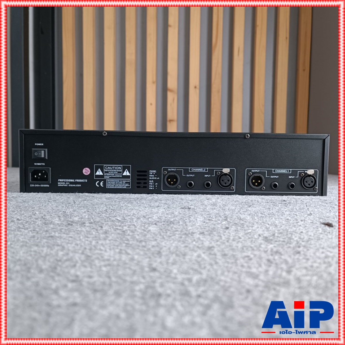 TADA 231XL EQ Equalizer ธาดา อีควอไลเซอร์ 231-XL EQ2ชั้น สไลค์สั้น TADA รุ่น 231XL TADA EQ-231XL อิคลอไลเซอร์ 2x31 ช่อง เอไอ-ไพศาล