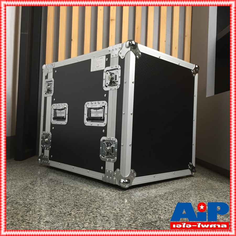 NTS SC-R12U RACKไม้ ผิวสีดำ ลึก20" +พร้อมล้อ แร็ค SCR12U แร็คไม้พร้อมล้อ RACK กล่องใส่เครื่องเสียง กล่องแร็ค กล่องRACK
