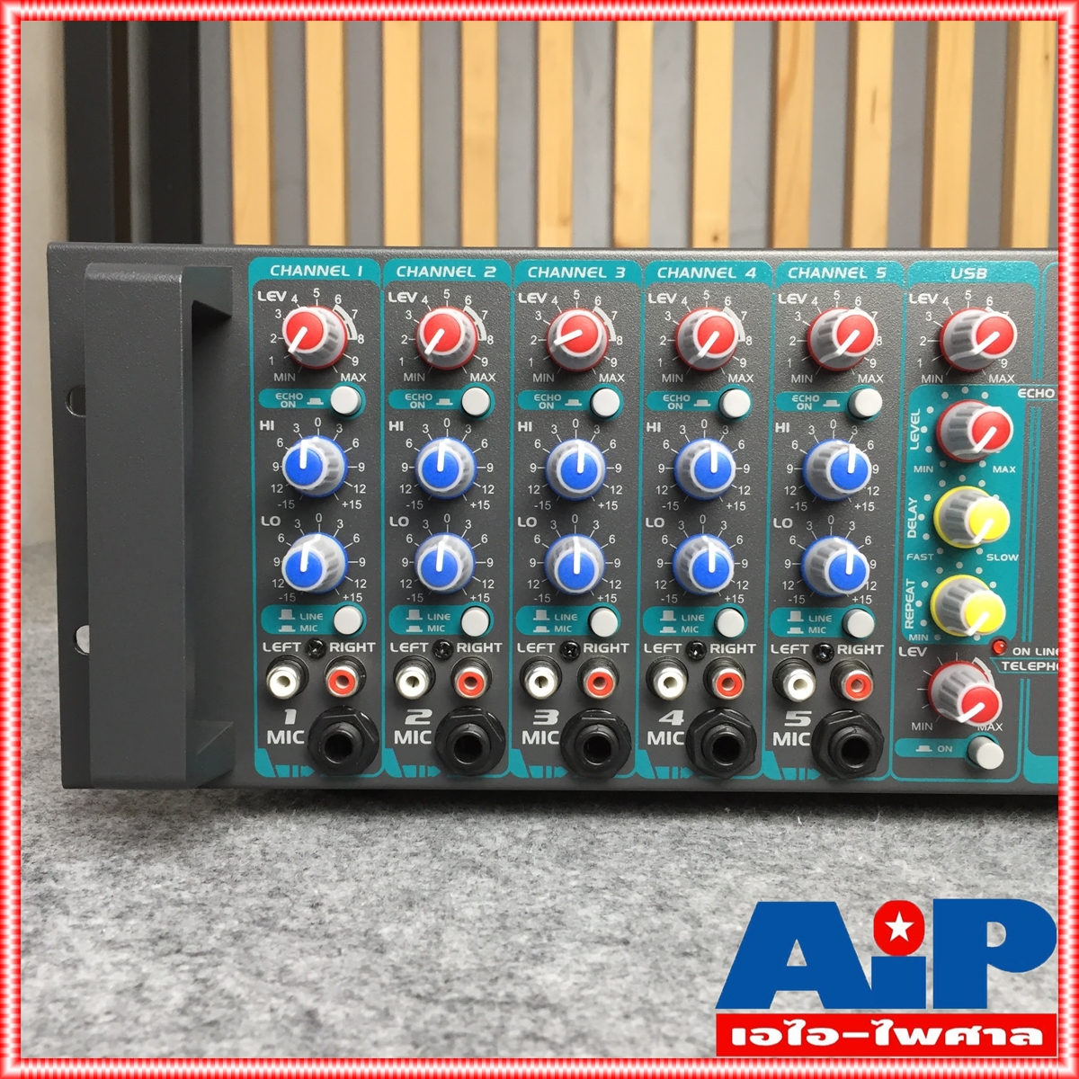 NPE MDA-1000MT POWERMIXER+LINE+USB พาวเวอร์มิกเซอร์ เครื่องขยายเสียง กำลังขับ 1000W MDA1000MT MDA 1000MT เอไอ-ไพศาล