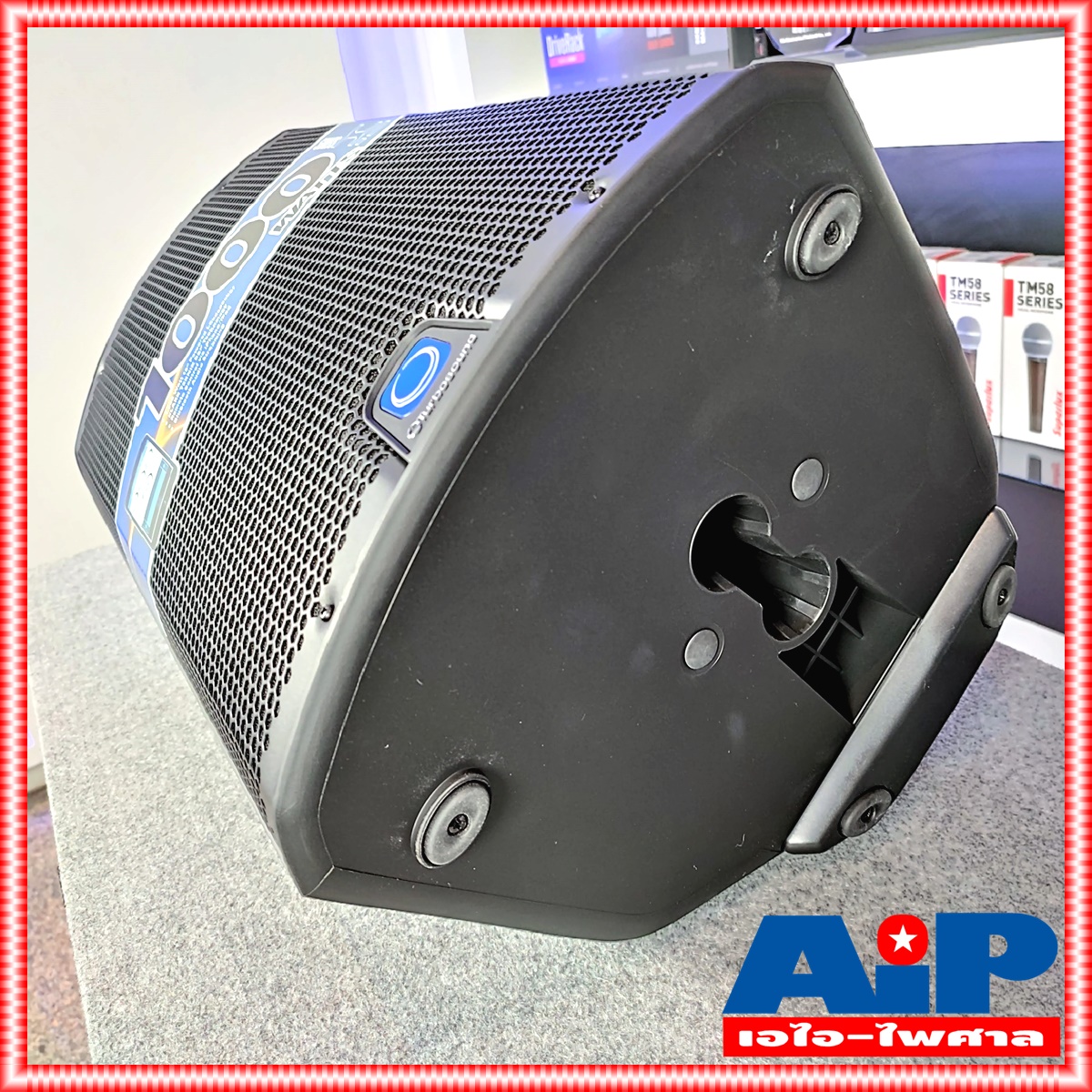 TURBOSOUND iX12 ตู้ลำโพง12นิ้ว Active speaker TURBO SOUND iX-12 iX12 มีบลูธูท 1100 Watt +++ 2 Way 12" Powered Loudspeaker with KLARK TEKNIK DSP Technology, Remote Control and Bluetooth Audio Streaming