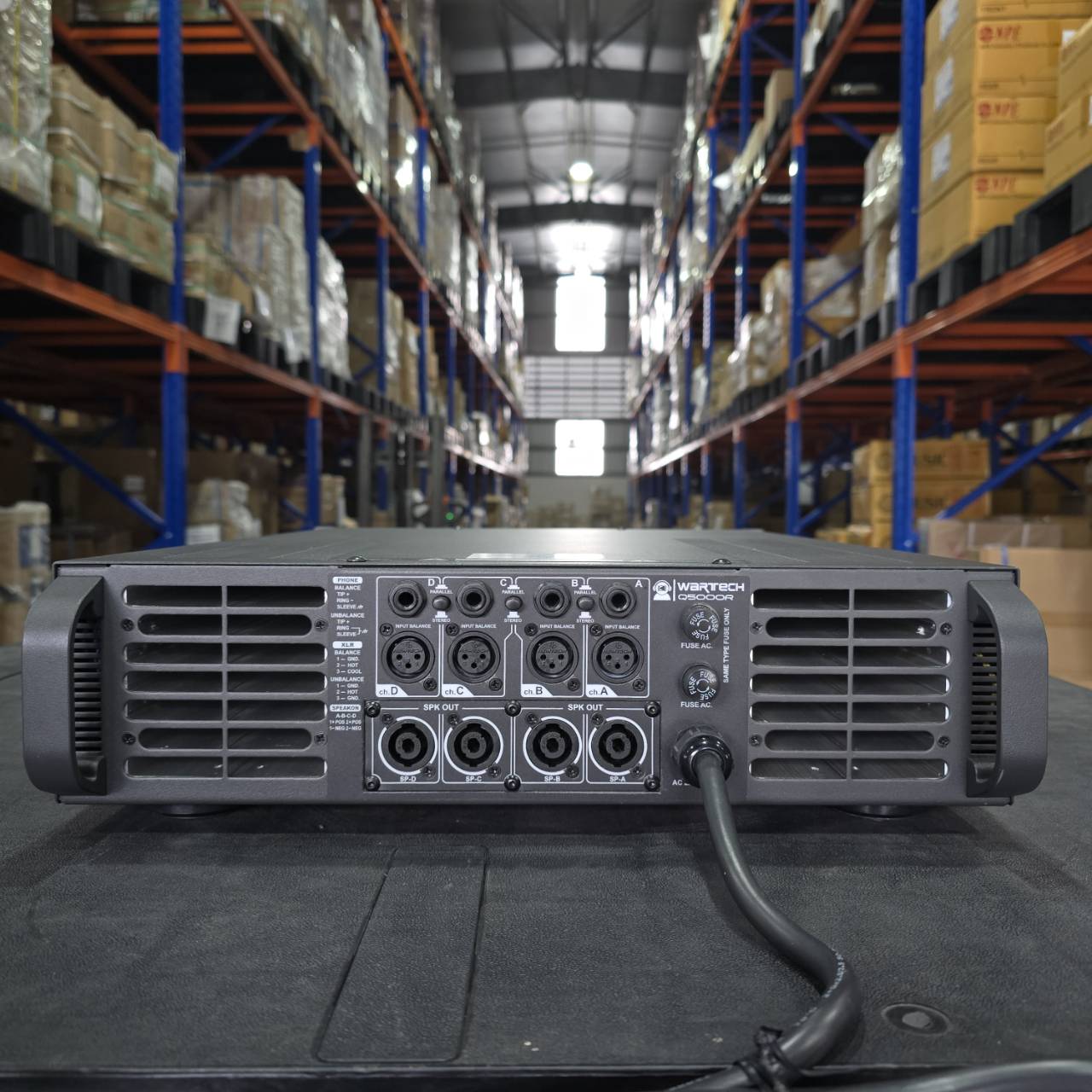 WARTECH Q5000R-L POWER 4CH เพาเวอร์แอมป์ Q5000R L เพาเวอร์แอมป์4Ch Q 5000R Q-5000R Q5000R เอไอ-ไพศาล