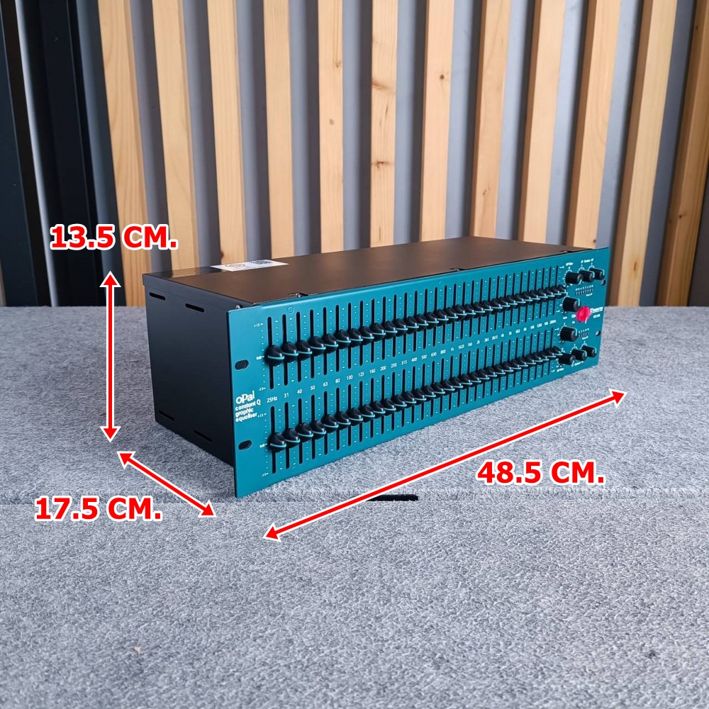 PROEUROTECH FCS-966 EQ Equalizer อีควอไลเซอร์ ครื่องปรับแต่งสภาพเสียง โปรยูโรเทค FCS 966 FCS966 เอไอ-ไพศาล