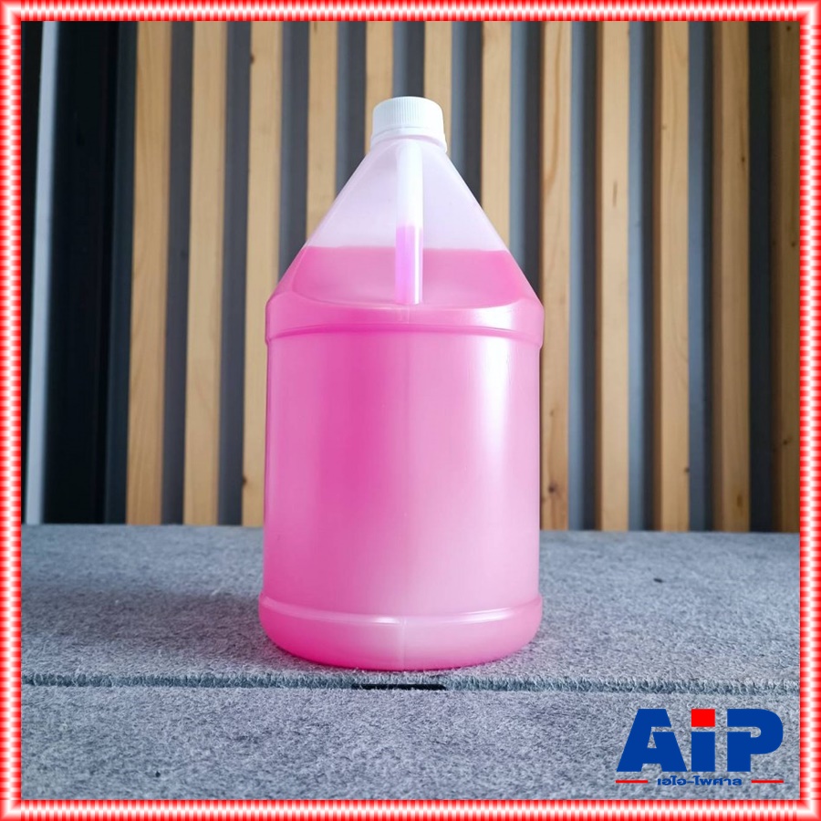 น้ำยาสโมค สีชมพู สีชมพูกลิ่นสตอบอรี่ น้ำยาเครื่องสโมค Smoke 1 แกลอน 4 ลิตร Fog machine oil ทำควัน พ่นควัน กลิ่นหอม ไม่เหม็น สำหรับเครื่องทำควัน เอไอ-ไพศาล