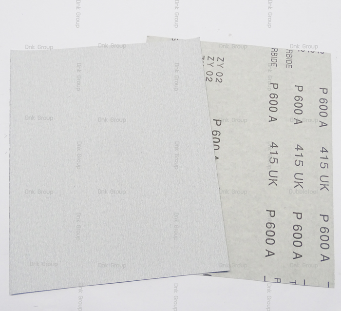 กระดาษทราย 3M 12แผ่น/1โหล กระดาษทรายขาวตรา 3M กระดาษทรายน้ำ เบอร์ 100,150,180,220,240,320,400,600 ราคาต่อ12แผ่น