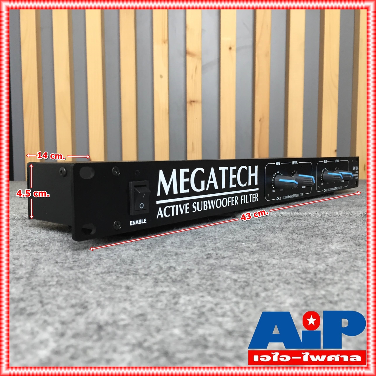 ของแท้ ผลิตในไทย MEGATECH CROSSOVER SW 82A ครอสซับเบส MEGA TECH SW82A SW-82 A SW82 A เมก้าเทค ครอส ซับเบส