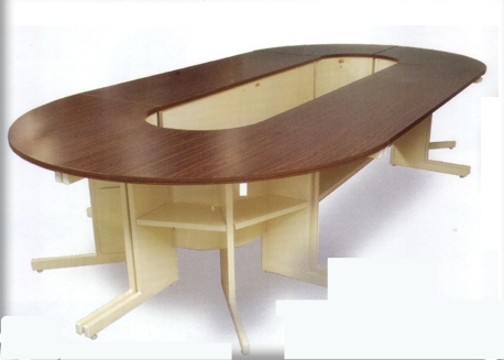 ชุดโต๊ะประชุม พร้อมชั้นวางของ TK รุ่น TM-1, TM-2, TM-3