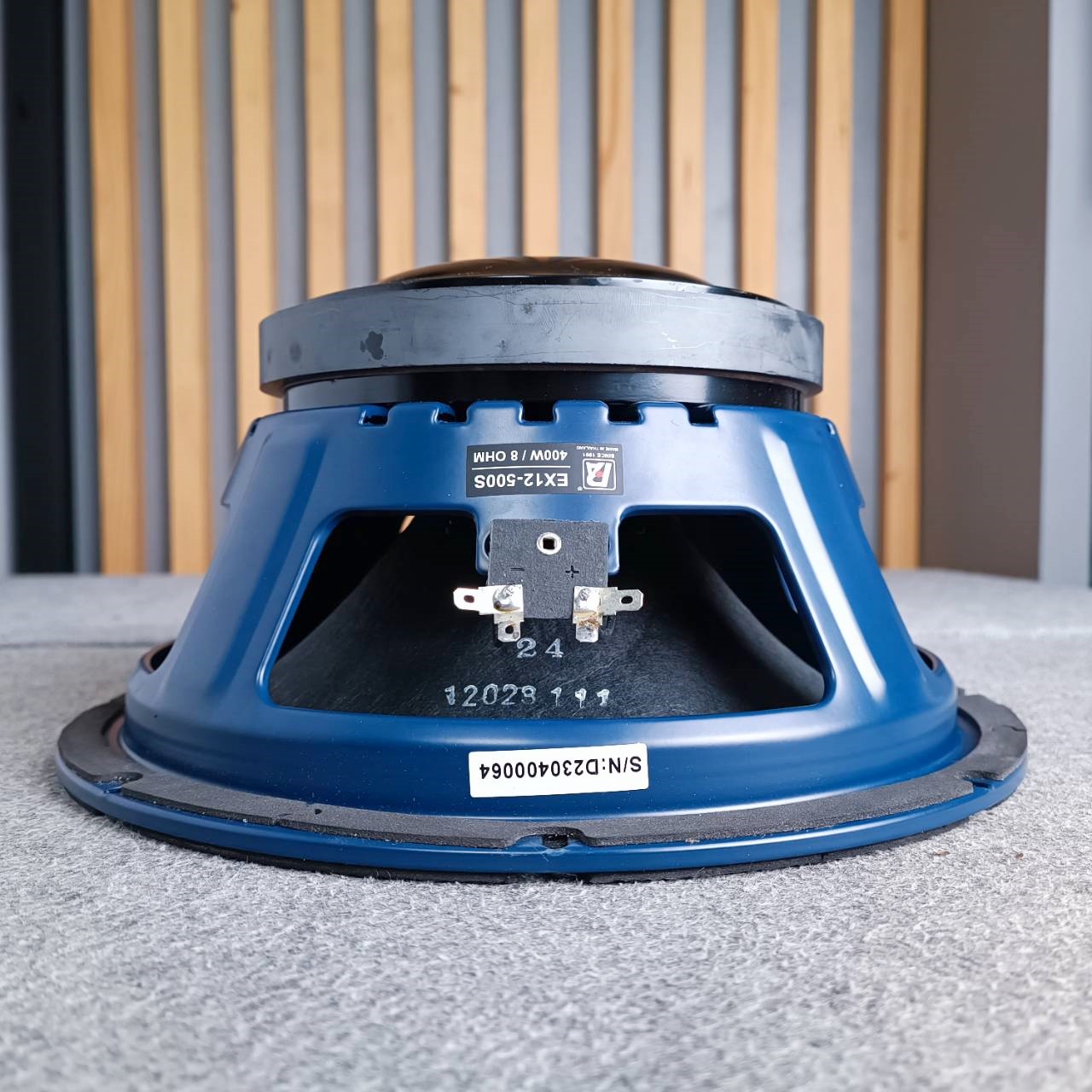 P.AUDIO EX12-500S ดอก 12 นิ้ว โครงดอกบุบ วอยล์เบียด EX12 ดอกลำโพง โครงปั๊ม 400 วัตต์ พีออดิโอ EX 12 500 S EX12500S P AUDIO พีออดิโอ เอไอ-ไพศาล