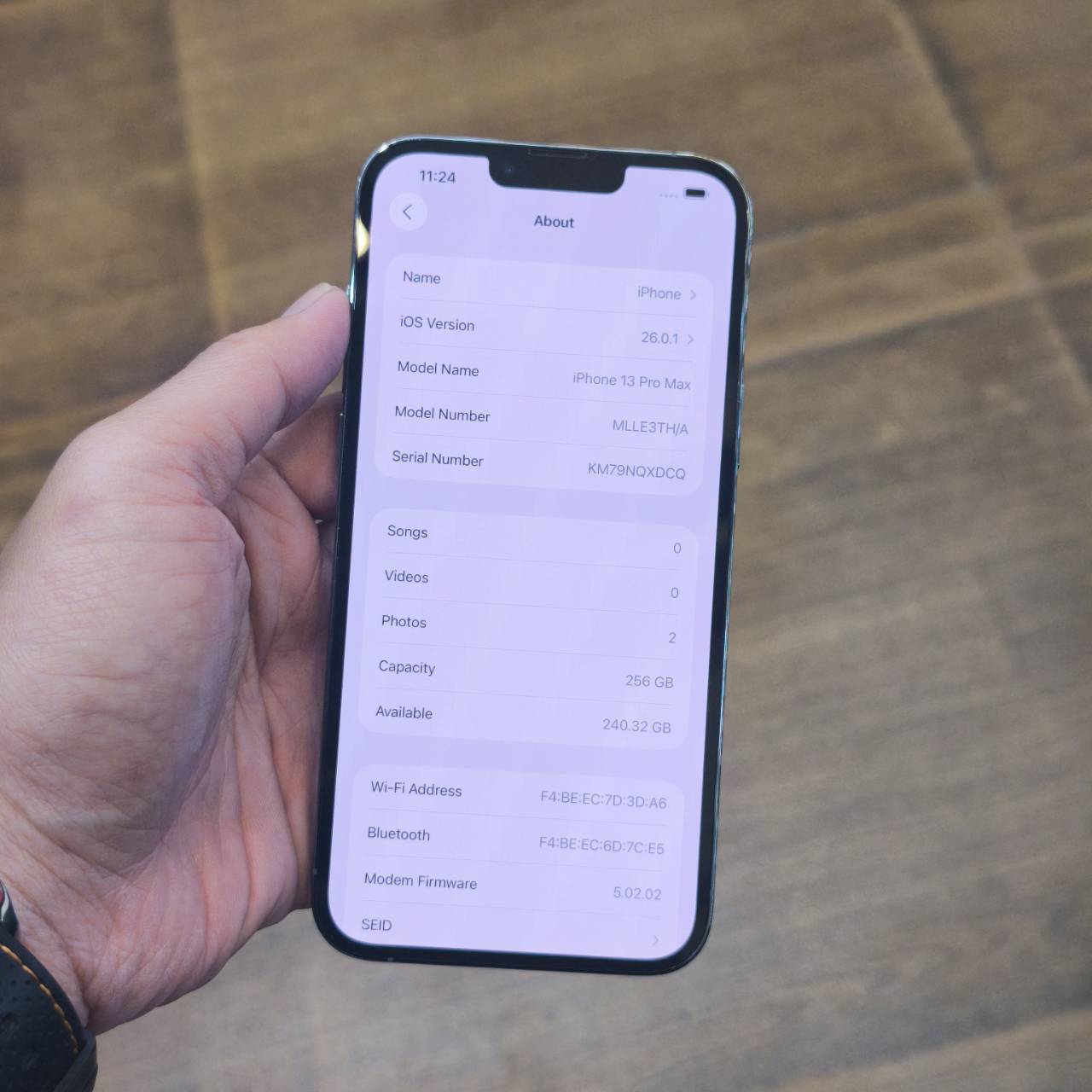 🐳 iPhone 13 Pro Max 256GB Sierra Blue 🐳 🌈 รีบเลย !13PM ความจุเยอะ ราคาสุดคุ้มม ! 🌈🌸