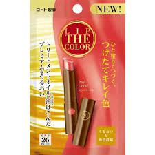 ROHTO Lip the Color Pink Coral SPF26 PA+++ ล๊อตโตลิปเดอะคัลเลอร์พิงค์คอรัล สีชมพู ลิปทินต์สีชมพู ผสมน้ำมันปลาฉลาม รักษาความชุ่มชื้นระดับพรีเมียมป้องกันรังสียูวี
