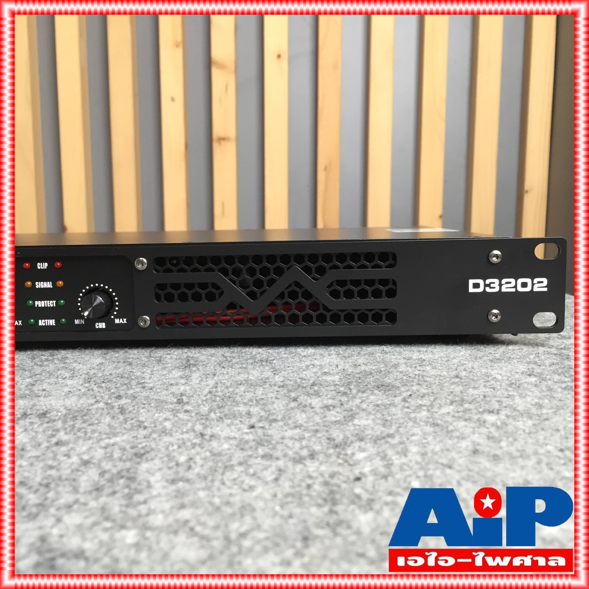 NTS D-3202 poweramp เพาเวอร์แอมป์ เครื่องขยายเสียง 480W x 2 ที่ 4 OHM D3202 D 3202 เอไอ-ไพศาล