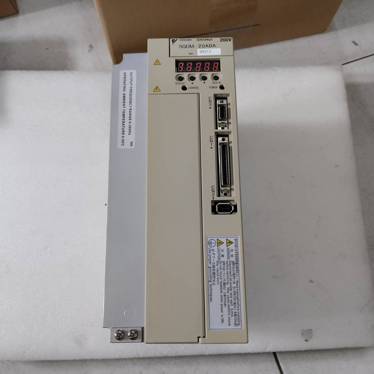 SGDM-20ADA SERVO DRIVE "YASKAWA"