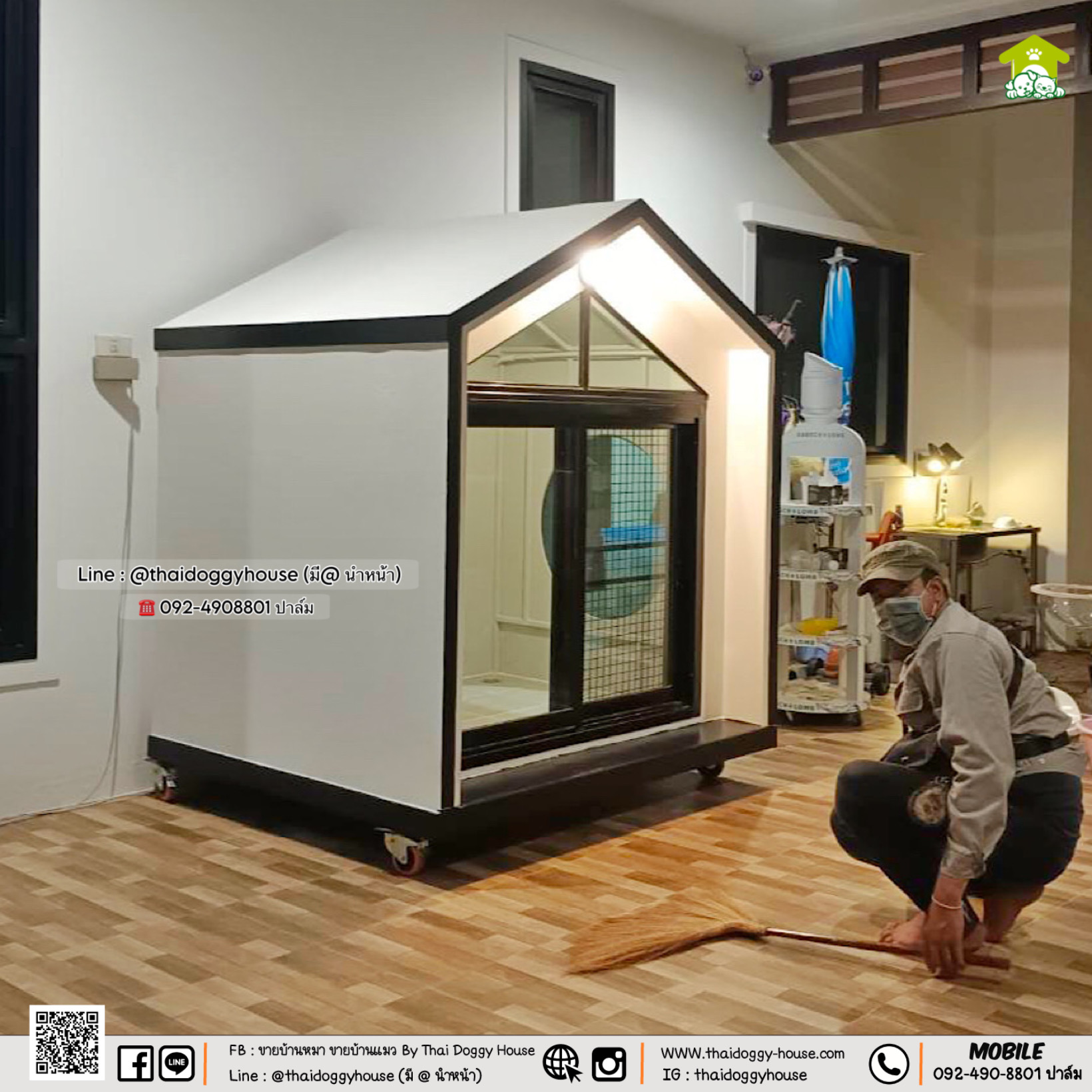 บ้านหมา บ้านแมว "𝐍𝐎𝐑𝐃𝐈𝐂 𝐒𝐓𝐘𝐋𝐄 𝐁𝐘 𝐓𝐇𝐀𝐈 𝐃𝐎𝐆𝐆𝐘 𝐇𝐎𝐔SE