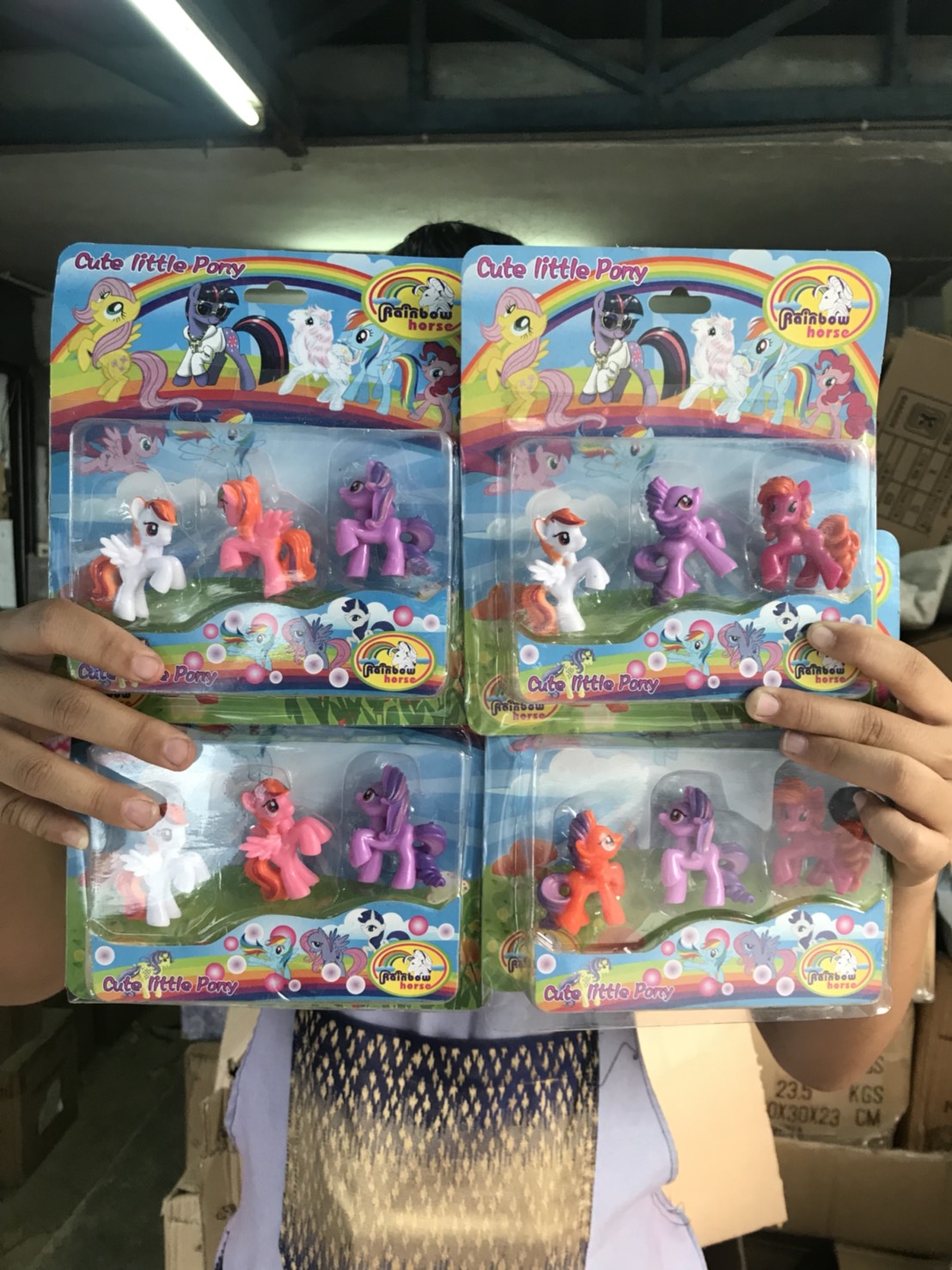 0234 ของเล่นโมเดลโพนี่ แพ็คละ (ของใหม่แพ็คไม่สวย)