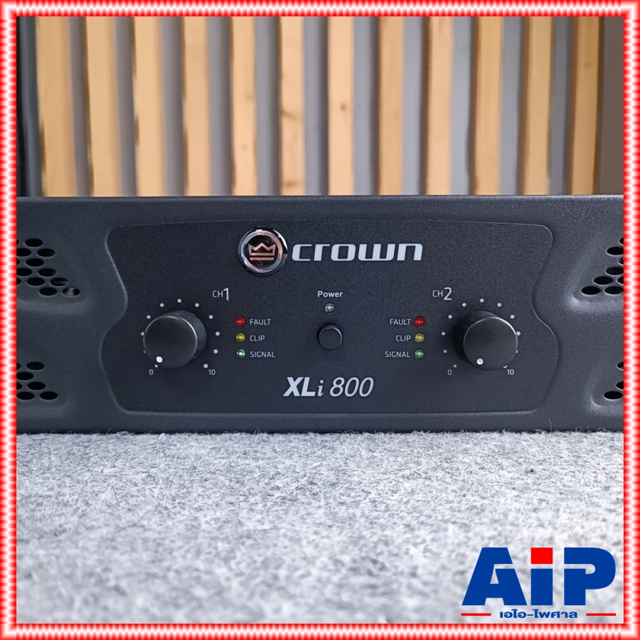 **สินค้าพรีออเดอร์ กรุณาติดต่อแอดมิน** CROWN XLI800 power เพาเวอร์ เครื่องเสียง แอมป์ แอมป์ขยาย เพาเวอร์แอมป์ POWERAMP เอไอ-ไพศาล +++
