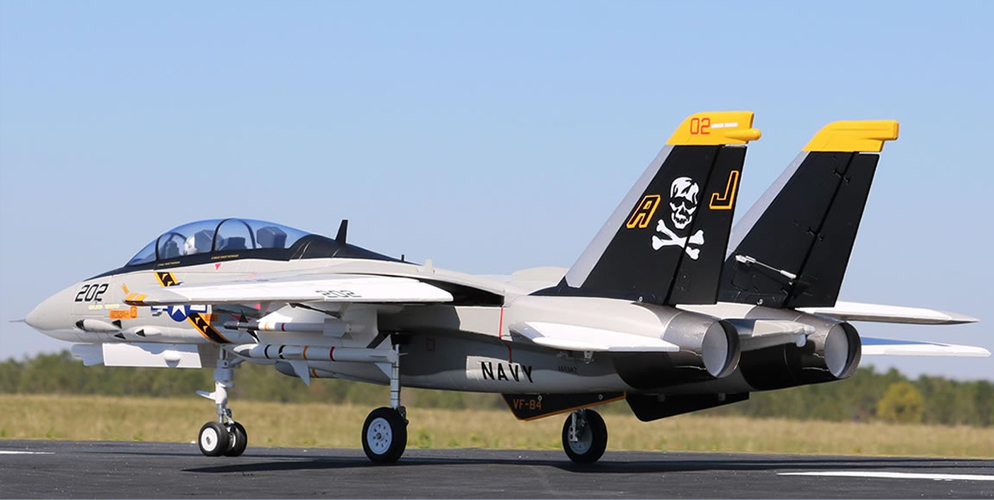 เครื่องบินไฟฟ้า ตัวลำ+ชุดไฟ Freewing F-14 Tomcat Twin 64mm EDF Jet PNP RC RC เครื่องบินบังคับ