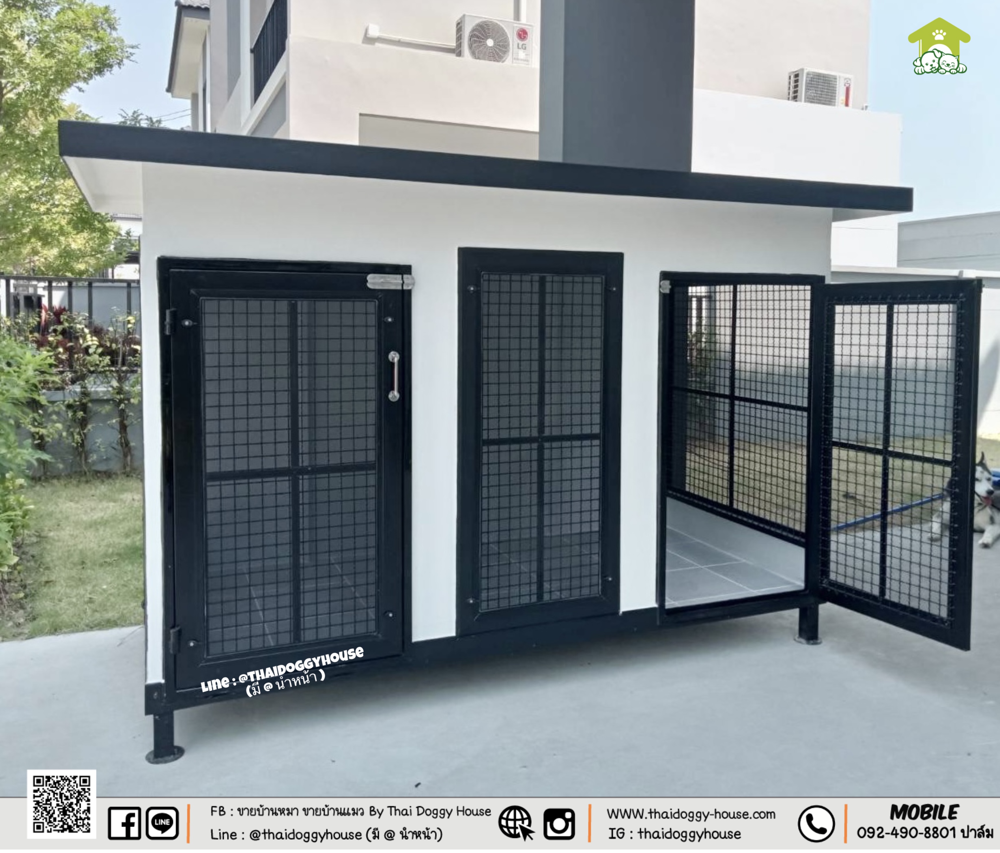 บ้านหมา บ้านแมว " 𝐁𝐎𝐗 𝐒𝐓𝐘𝐋𝐄 𝐁𝐘 𝐓𝐇𝐀𝐈 𝐃𝐎𝐆𝐆𝐘 𝐇𝐎𝐔𝐒𝐄 " &#x