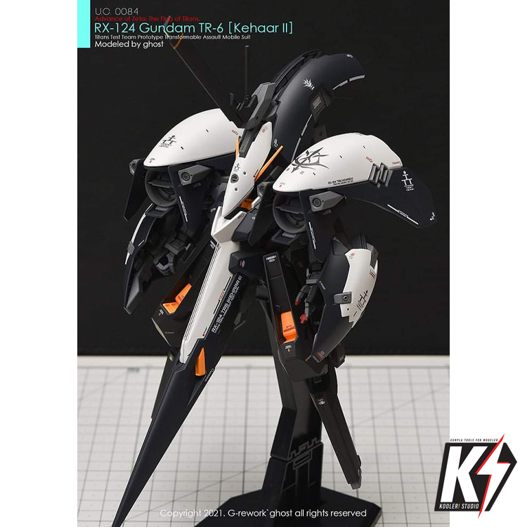Waterdecal CG HG RX-124 Gundam TR-6 ( Kehaar II ) #ดีคอลน้ำสำหรับติดกันพลา กันดั้ม Gundam พลาสติกโมเดลต่างๆ