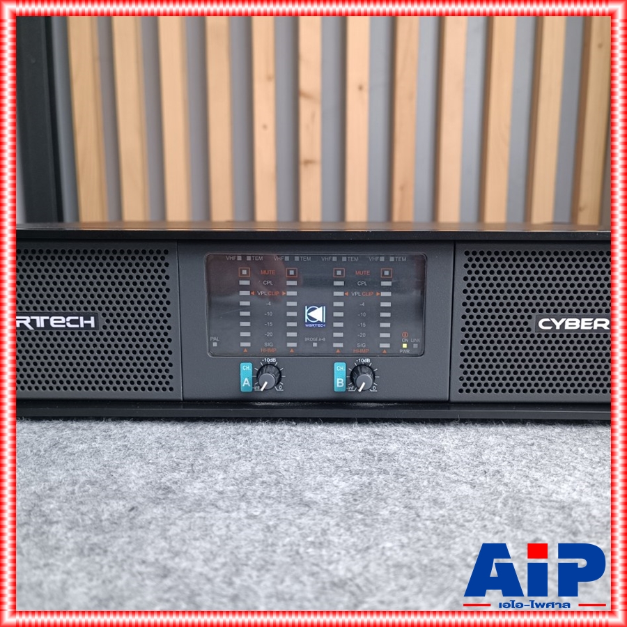 WARTECH CYBER-10D POWER เพาเวอร์แอมป์ แอมป์ขยาย เพาเวอร์แอมป์WARTECH เครื่องเสียง เครื่องขยายเสียง CYBER 10D เอไอ-ไพศาล