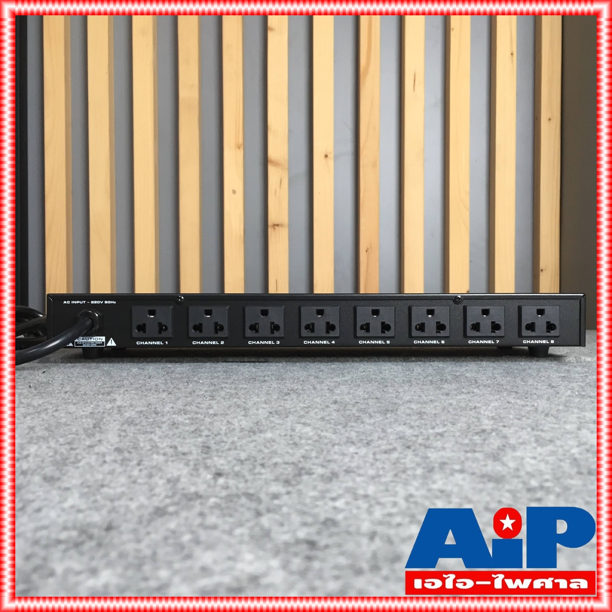 NTS PR830VAโชว์โวลท์และแอมป์ ปลั๊กรางจ่ายไฟสำหรับติดแล็ค BREAKER OUTLET PR 830 VA PR-830VA PR830 PR-830