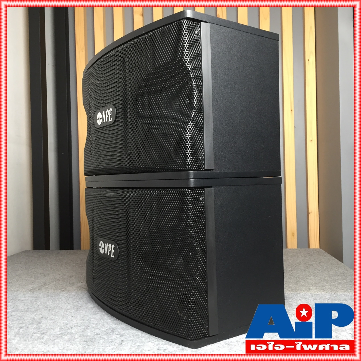 1คู่ ตู้ลำโพงคาราโอเกะ 8 นิ้ว NPE รุ่น K-350 ราคาต่อ1คู่ 2ใบครับ K350 ตู้ลำโพง K 350 ตู้คาราโอเกะ 8นิ้ว เอไอ-ไพศาล