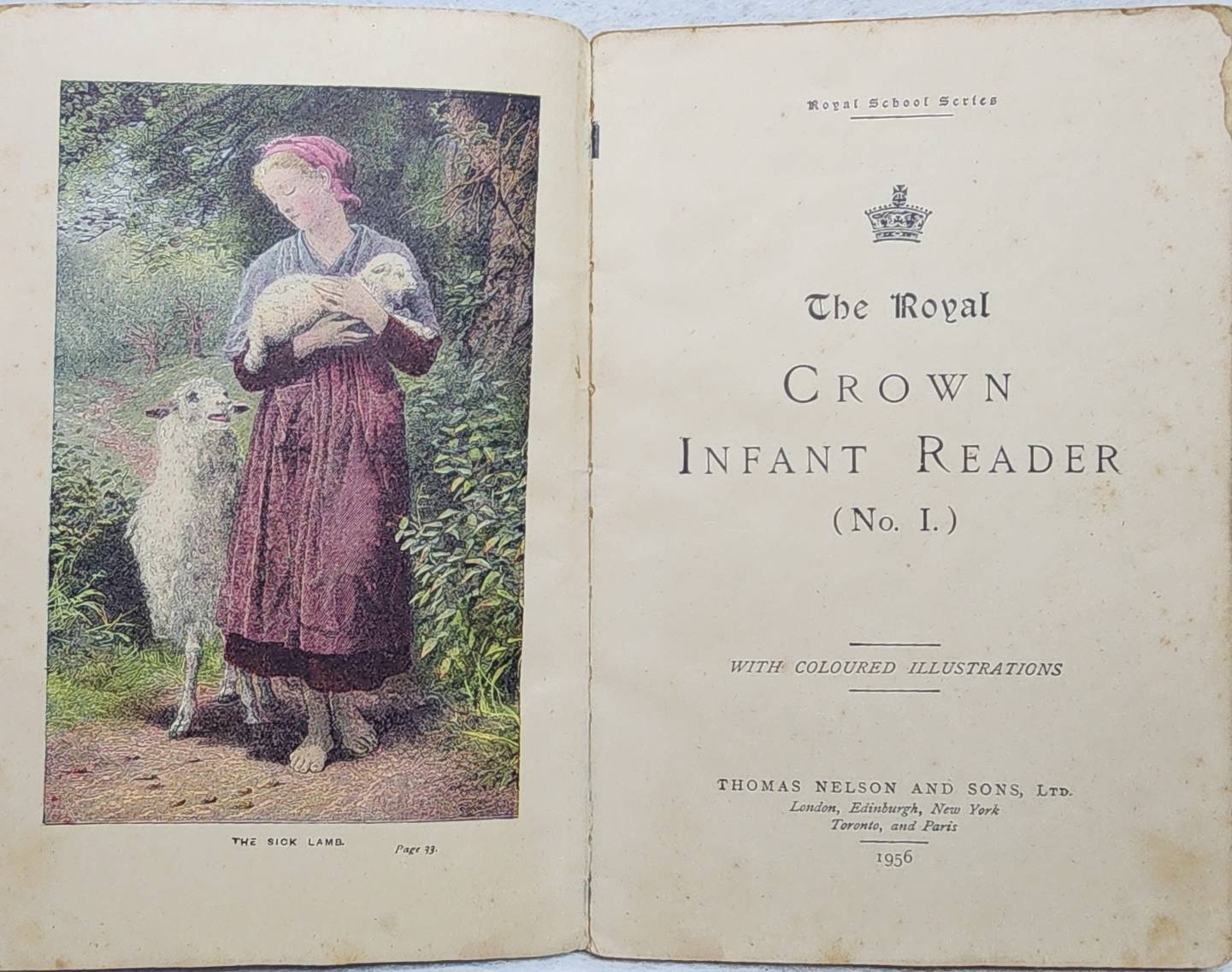 The Royal Crown Infant Reader (No. 1) SKU-10014