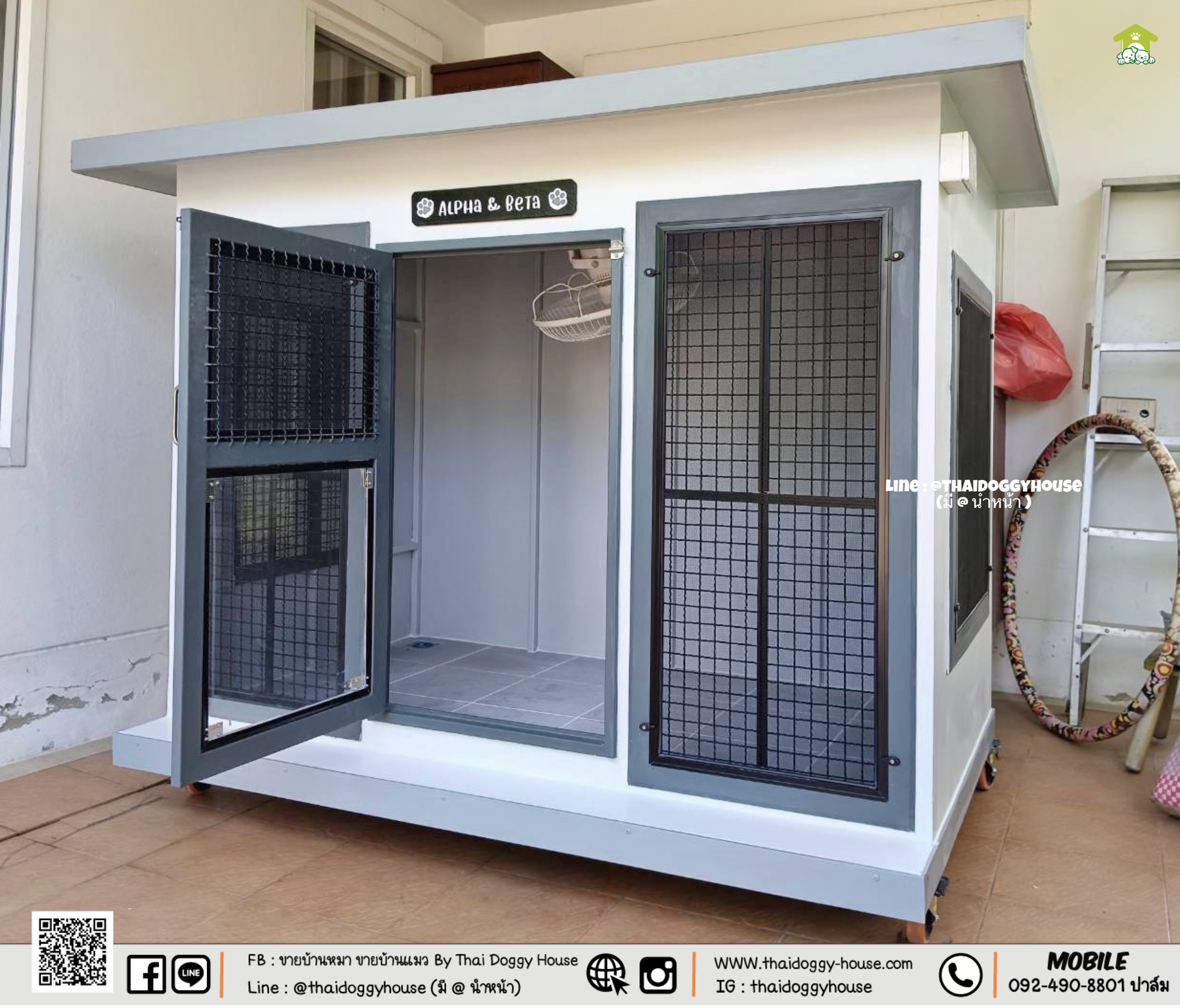 บ้านหมา บ้านแมว " 𝐁𝐎𝐗 𝐒𝐓𝐘𝐋𝐄 𝐁𝐘 𝐓𝐇𝐀𝐈 𝐃𝐎𝐆𝐆𝐘 𝐇𝐎𝐔𝐒𝐄 "