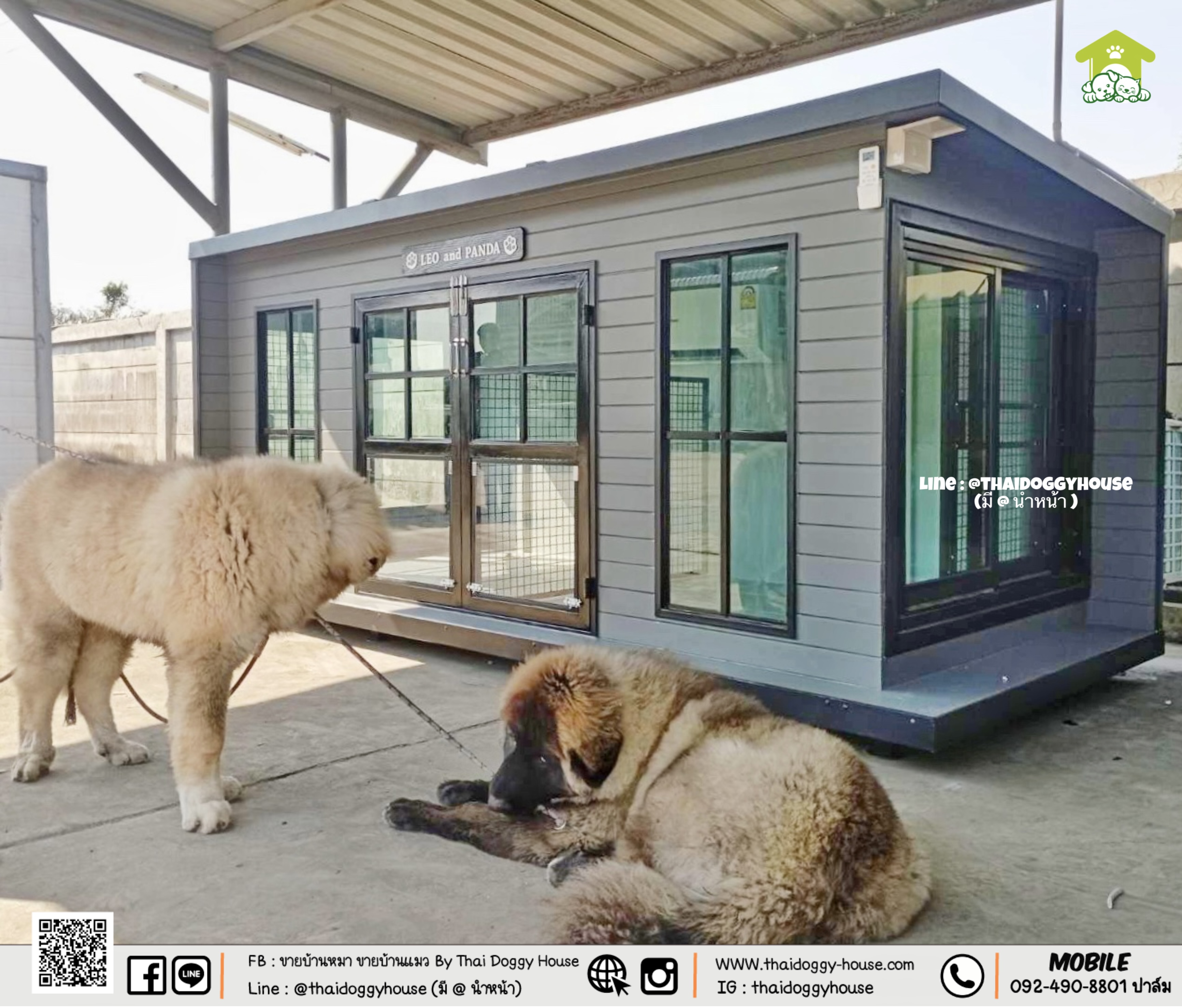 บ้านหมา บ้านแมว " 𝐁𝐎𝐗 𝐒𝐓𝐘𝐋𝐄 𝐁𝐘 𝐓𝐇𝐀𝐈 𝐃𝐎𝐆𝐆𝐘 𝐇𝐎𝐔𝐒𝐄 "