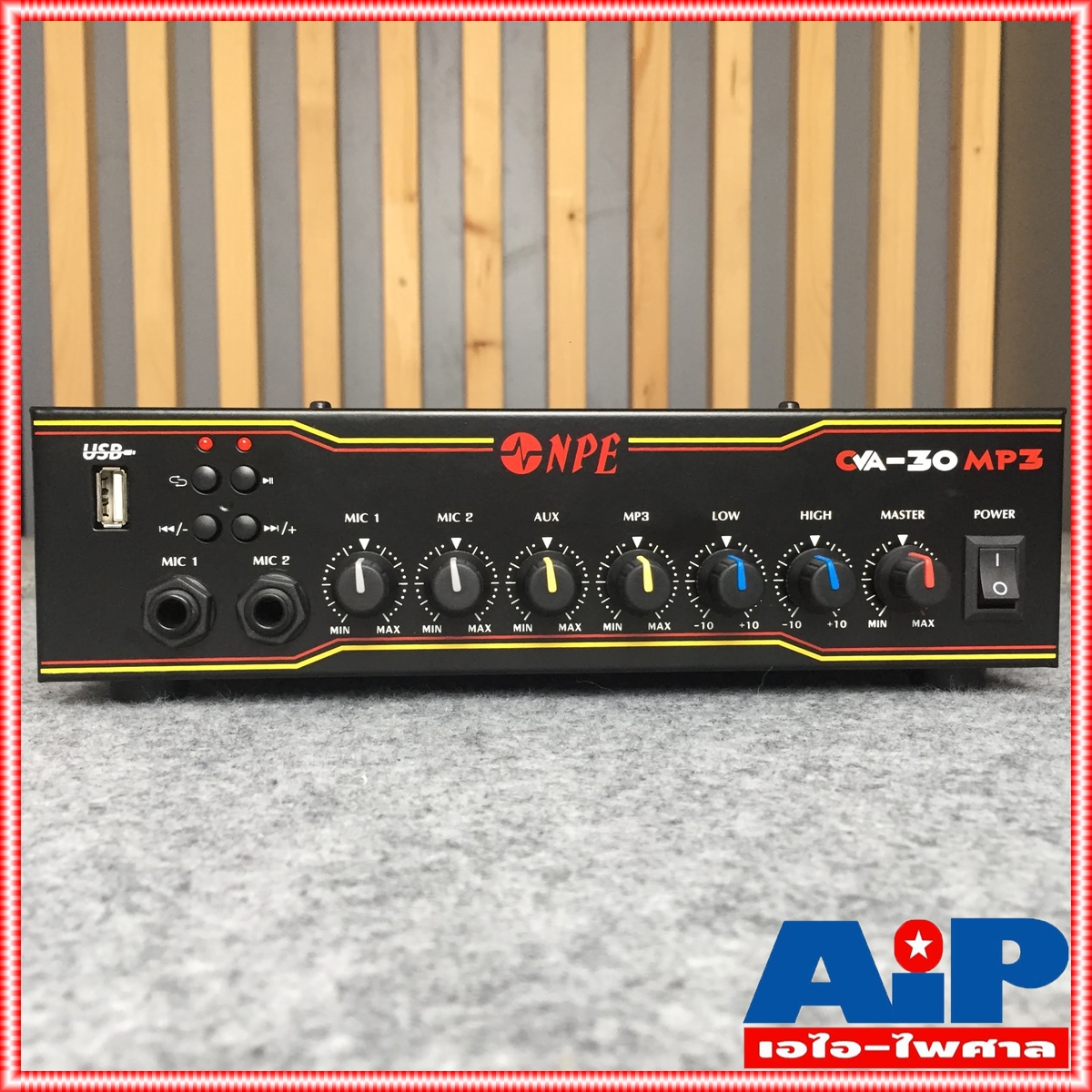 NPE CVA-30MP3 แอมป์ เครื่องขยายเสียง เครื่องขยายเสียงสำหรับห้องประชุม CVA 30MP3 CVA30MP3 AMP เอไอ-ไพศาล