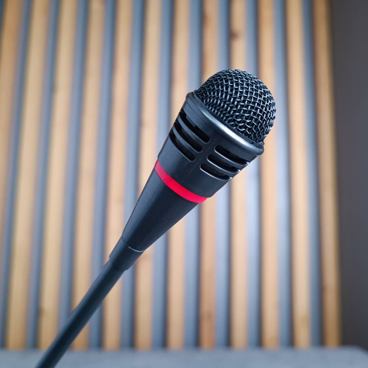 DECCON MC-85 ไมค์ตั้งโต๊ะมีไฟ ไมโครโฟน ไมค์ คอนเด็นเซอร์ MC 85 ไมค์ประชุมแบบสาย MC85 เอไอ-ไพศาล