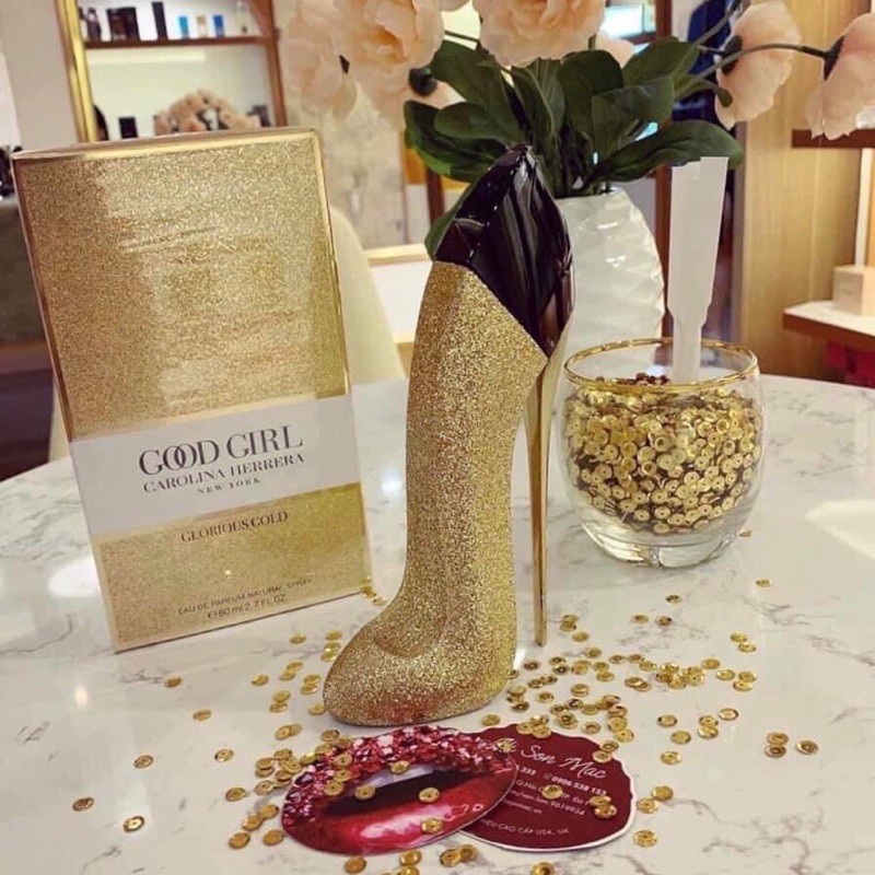 น้ำหอมแท้100% Carolina Herrera Good Girl Glorious Gold EDP 80ml