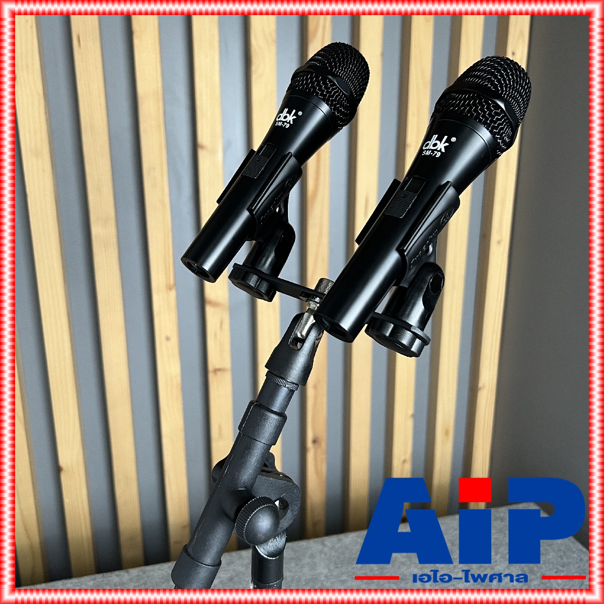 *ไม่รวมคอสวมไมค์และขาไมค์* ที่ใส่คอไมค์3จุด (เขาควาย) W&H SUPERLUX C3 C-3 C 3 วัสดุทำจากเหล็ก แข็งแรงทนทาน เอไอ-ไพศาล