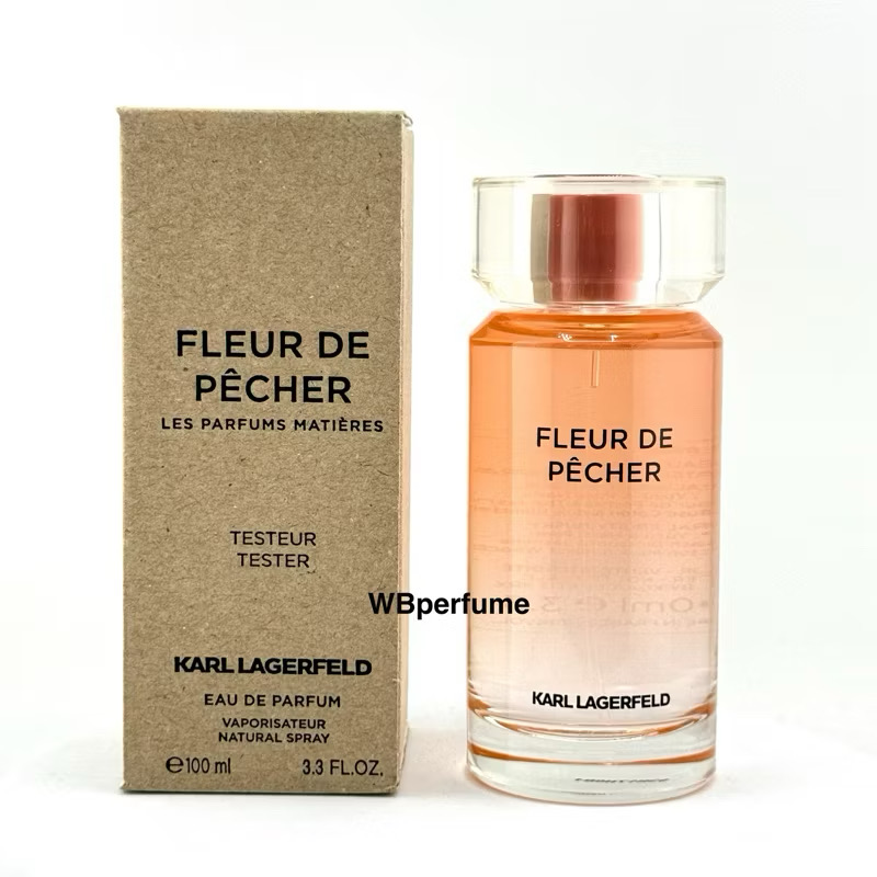 น้ำหอม แท้100% Karl Lagerfeld Fleur De Pecher EDP 100 ml กล่องเทสเตอร์