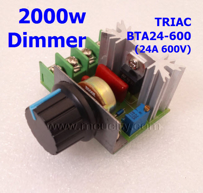เครื่องหรี่ไฟ 2000W (Dimmers) (BAT24-600B)