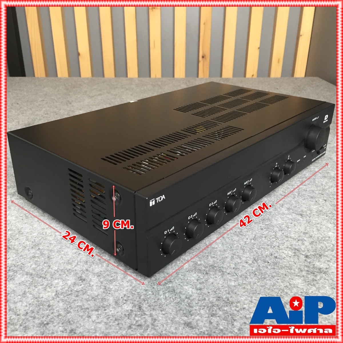 TOA A-2120D-AS แอมป์ เครื่องขยานเสียง A 2120D AS AMP amp แอมป์ แอมป์TOA เครื่องเสียง เอไอ-ไพศาล