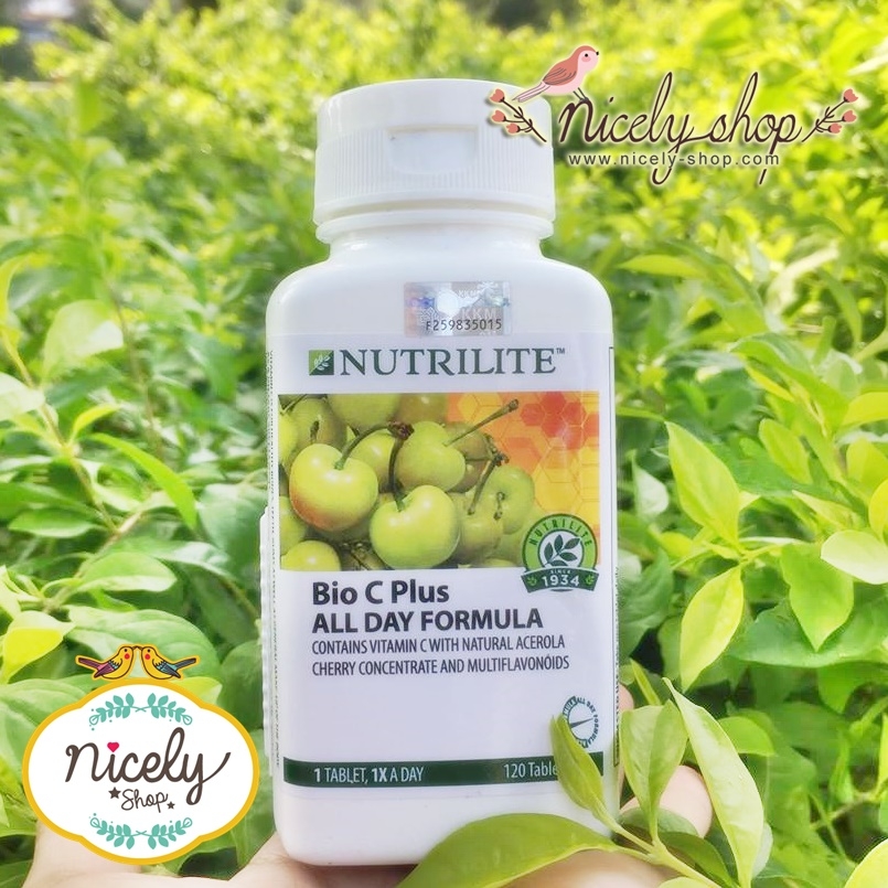 Bio C Plus All Day Formula (120 tab))วิตามินซีสกัดเข้มข้นจากผลไม้ธรรมชาติ ช่วยให้ร่างกายซ่อมแซมตัวเอง