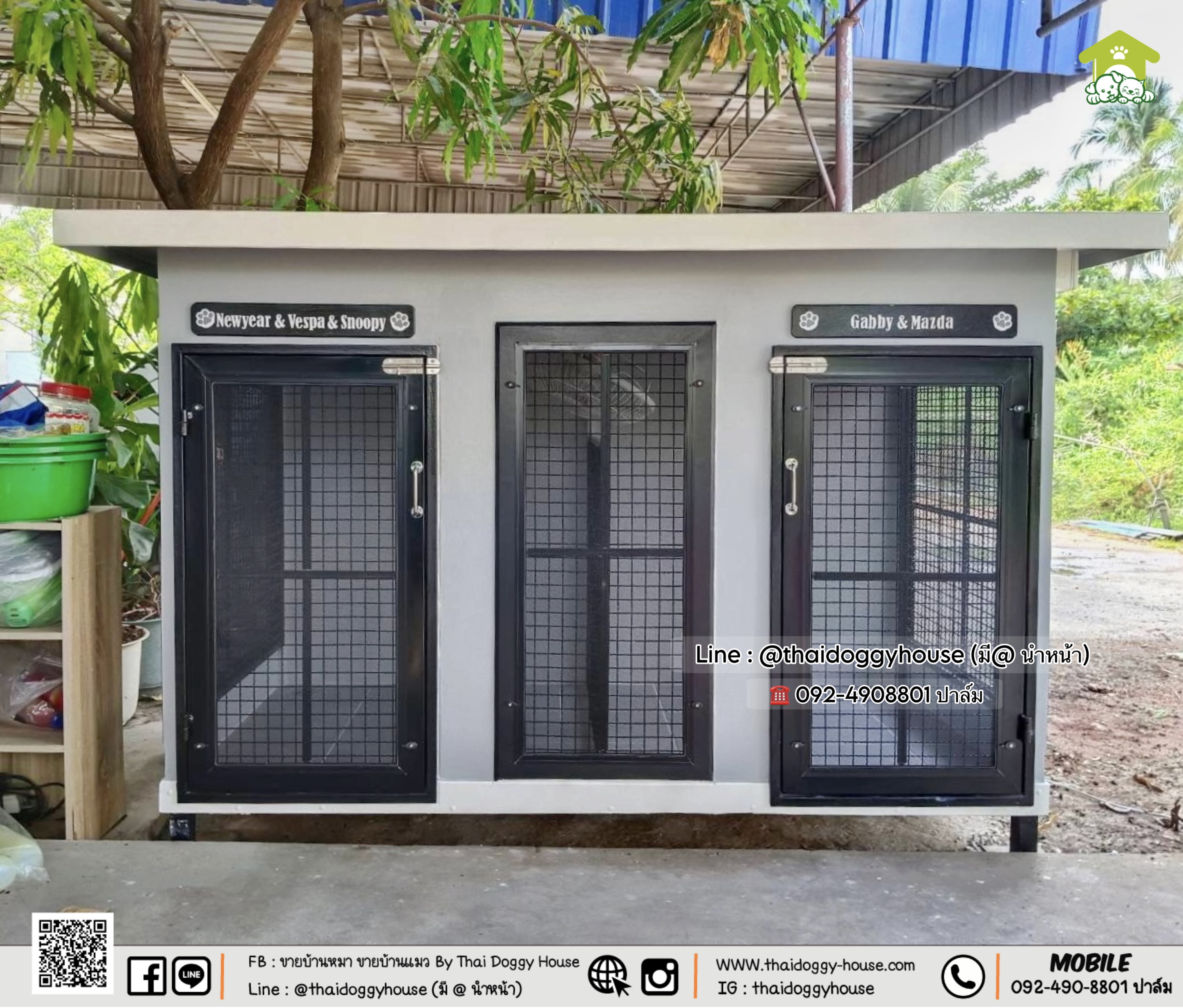 บ้านหมา บ้านแมว " 𝐁𝐎𝐗 𝐒𝐓𝐘𝐋𝐄 𝐁𝐘 𝐓𝐇𝐀𝐈 𝐃𝐎𝐆𝐆𝐘 𝐇𝐎𝐔𝐒𝐄 "