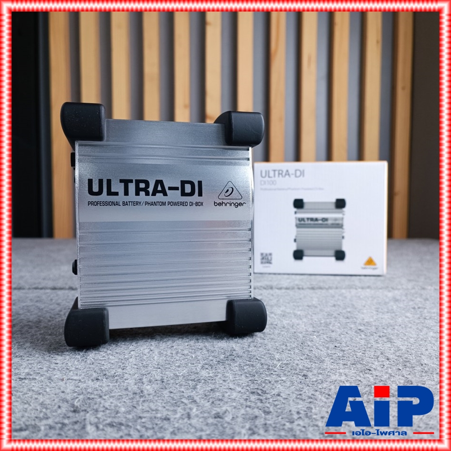 BEHRINGER DI-100 ULTRA DI-BOX กล่องป้องกันเสียงรบกวน กล่อง DI100 DI BOX di 100 +++
