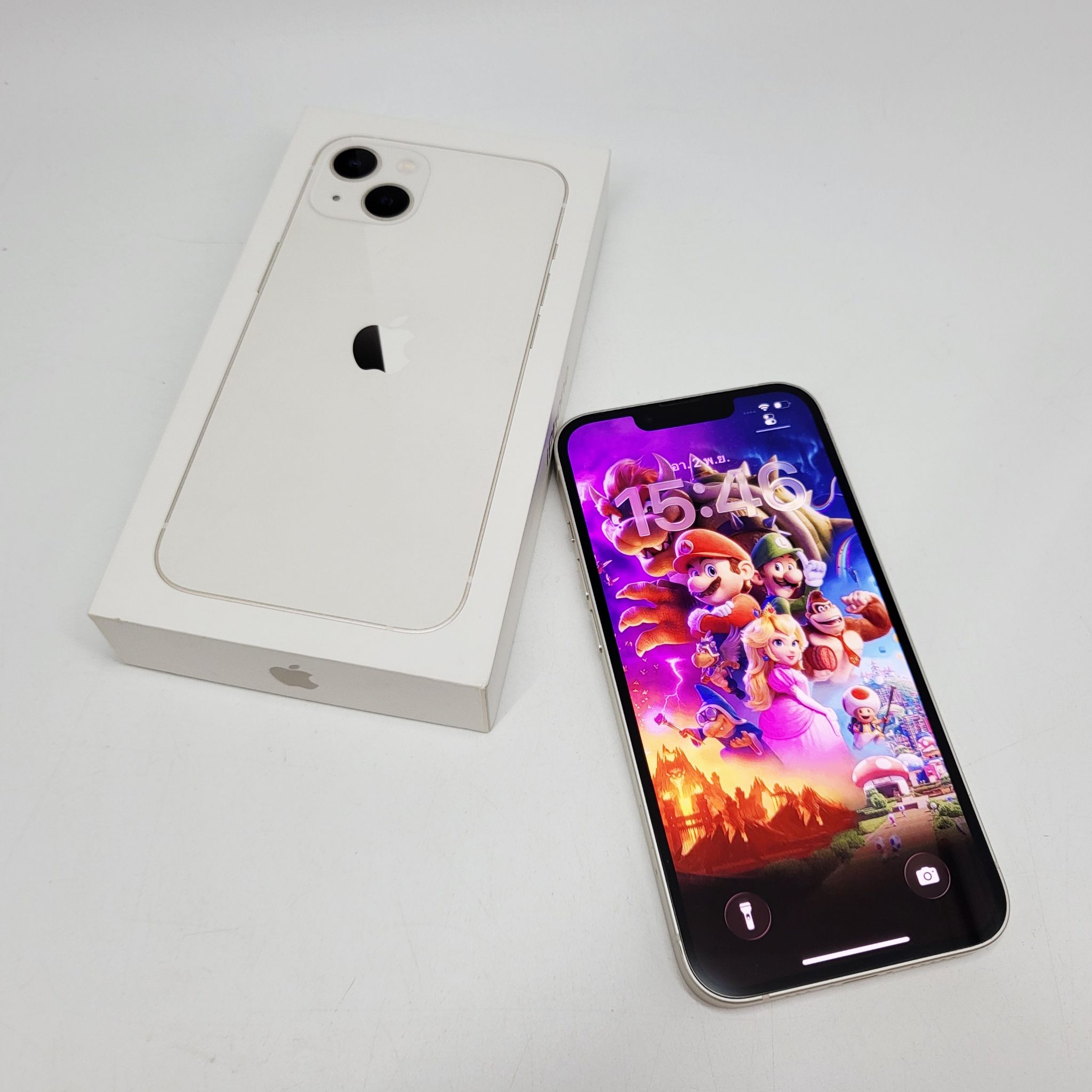 🐣#อย่าพลาด iPhone 13 128GB Starlight #ศูนย์ไทย #แบต100% ราคาคุ้มๆ🐣