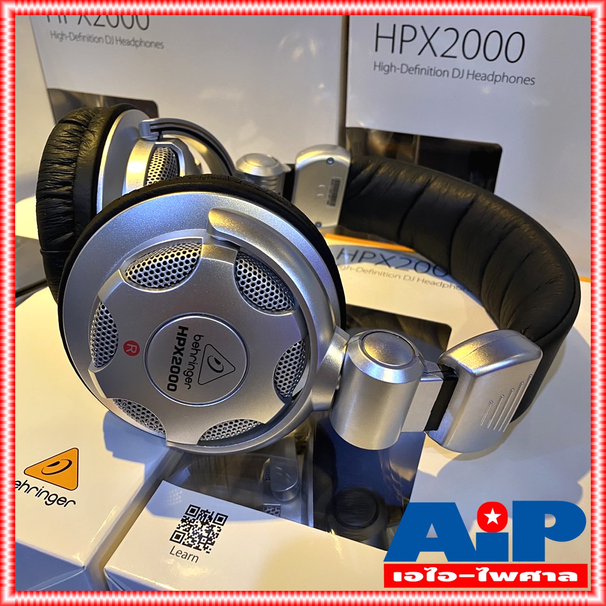 BEHRINGER HPX2000 หูฟัง HPX 2000 HEADPHONE HPX-2000 หูฟังครอบหู มอนิเตอร์ สตูดิโอ เอไอ-ไพศาล +++